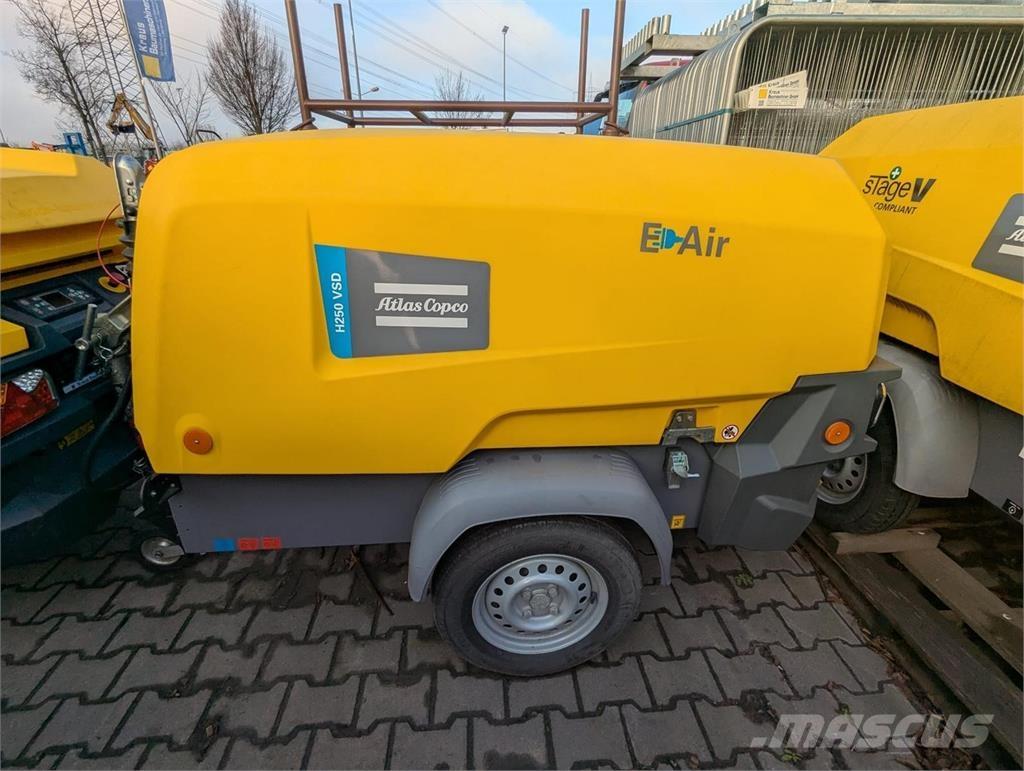 Atlas Copco E Air H250 VSD 2023 Tyskland Begagnade Kompressorer atlas-copco-e-air-h250-vsd-2023-tyskland-begagnade-kompressorer